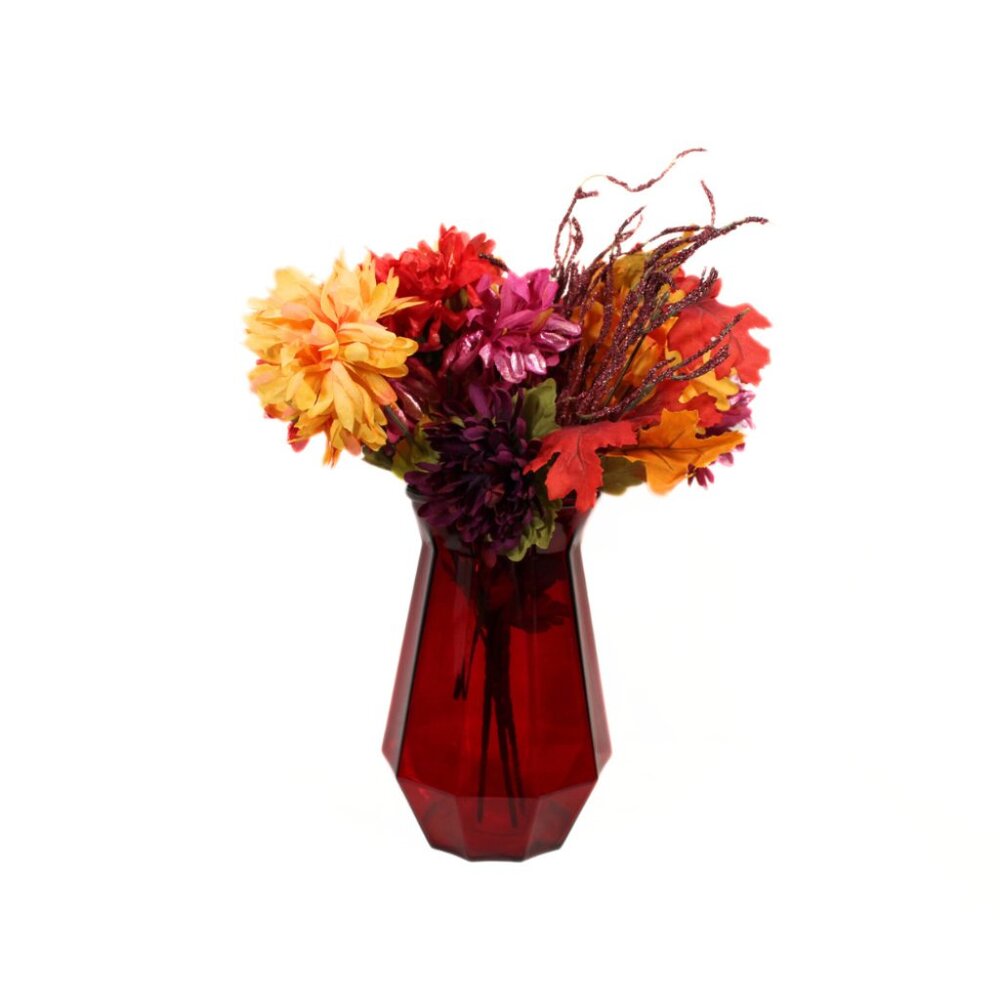 Vintage Y2K Whimsigoth Autumn Fake Flowers Fall Colors, Witchy Vibes Used